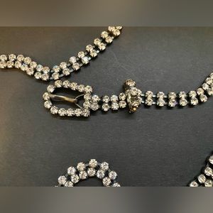 Skinny Rhinestone Buckle Belt